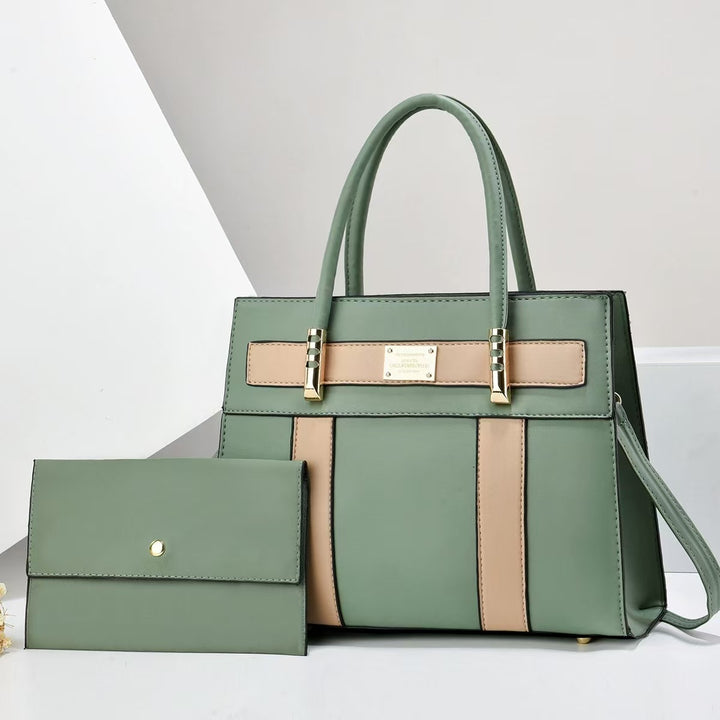 Damen elegante Handtasche mit abnehmbarer Geldbörse Nord Taschen