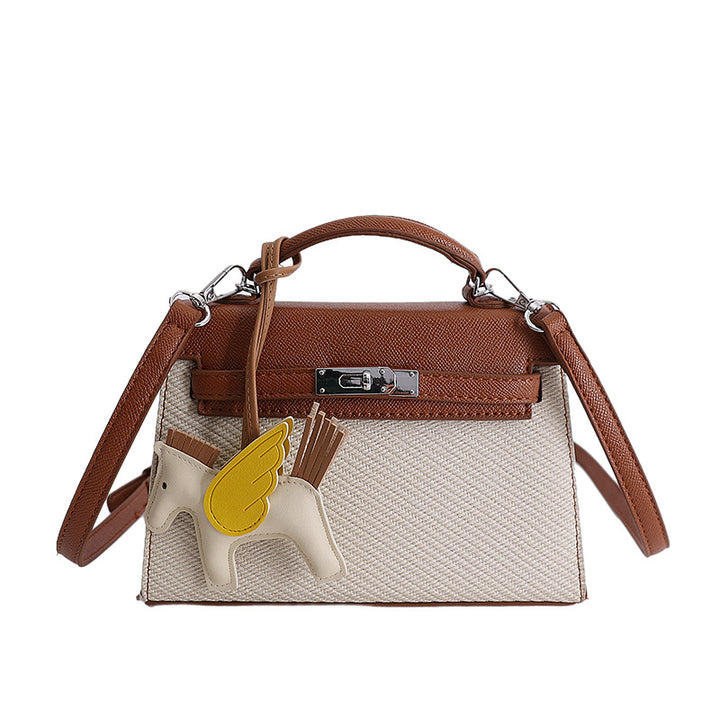 Damen Handtasche mit verspieltem Dekor Nord Taschen