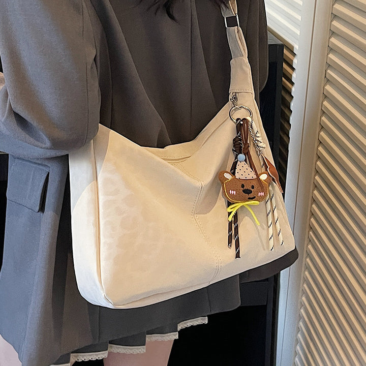 Damen Hobo-Tasche mit elegantem Leopardenmuster und praktischen Fächern Nord Taschen