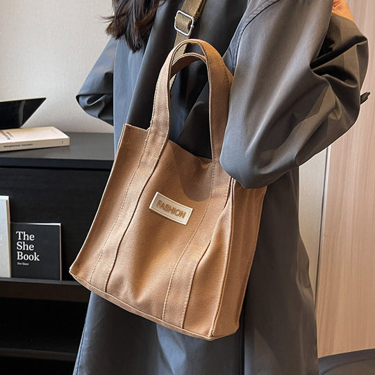Damen stilvolle Tragetasche aus strapazierfähigem Canvas Nord Taschen