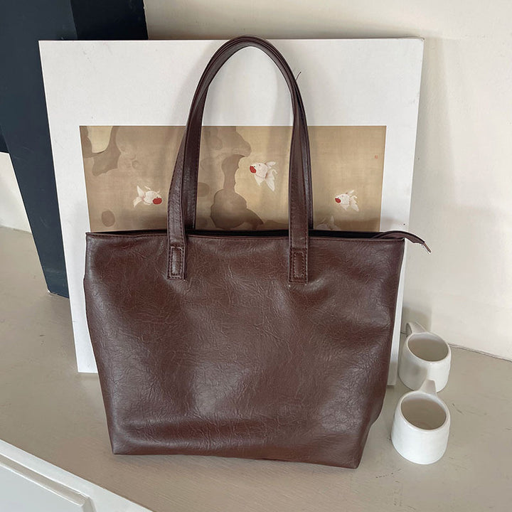 Damen Tote-Tasche mit eleganter, strukturierter Oberfläche und geräumigem Innenraum Nord Taschen