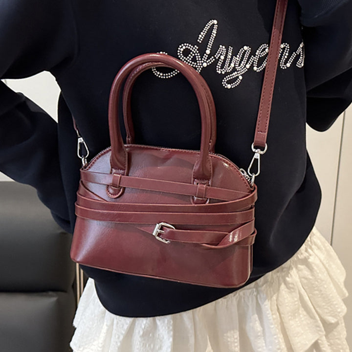 Damen Tragetasche mit eleganter Struktur und praktischem Reißverschluss Nord Taschen