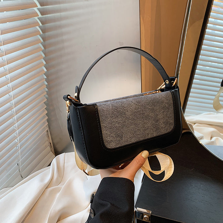 Damen modische Umhängetasche mit strukturiertem Design und übersichtlichem Ablagesystem Nord Taschen