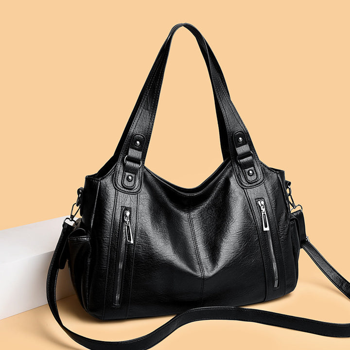 Damen Hobo-Tasche mit elegantem Design und praktischen Reißverschlussfächern Nord Taschen