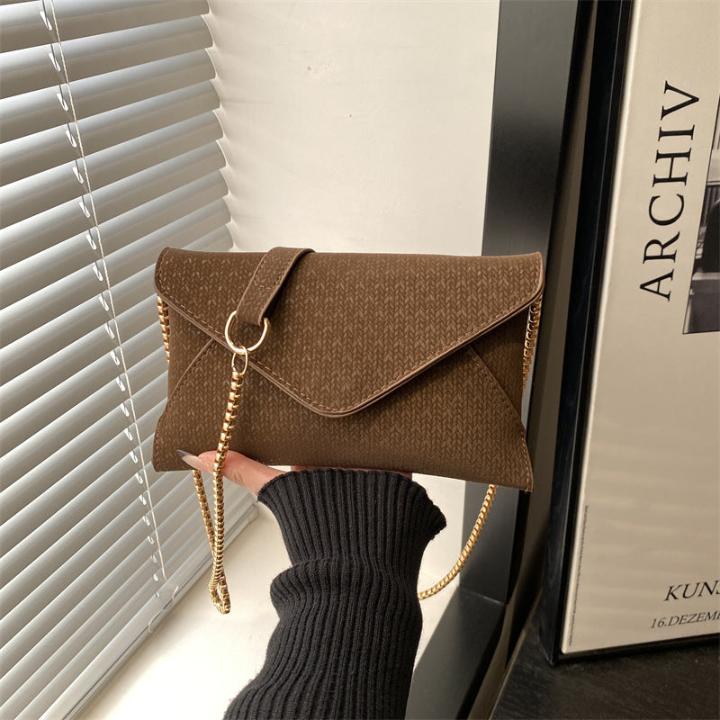 Damen Clutch mit schickem Umschlagverschluss Nord Taschen