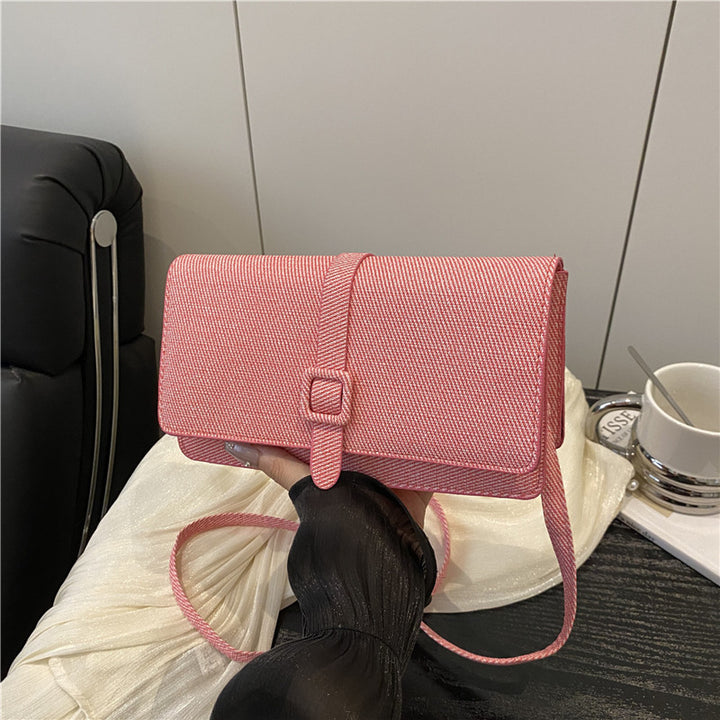 Damen Clutch mit eleganter Struktur Nord Taschen