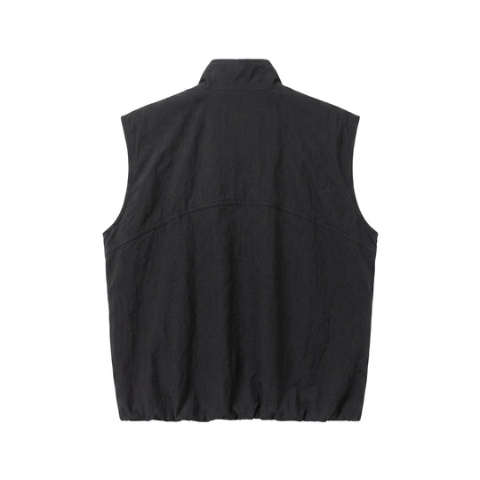 Herren Utility‑Weste mit hohem Stehkragen, Druckknopfblende und großen Pattentaschen Nord Taschen