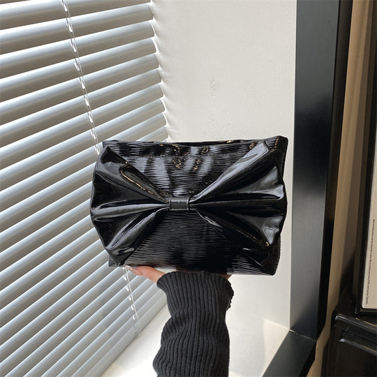Damen Clutch-Tasche mit elegantem Schleifendesign Nord Taschen