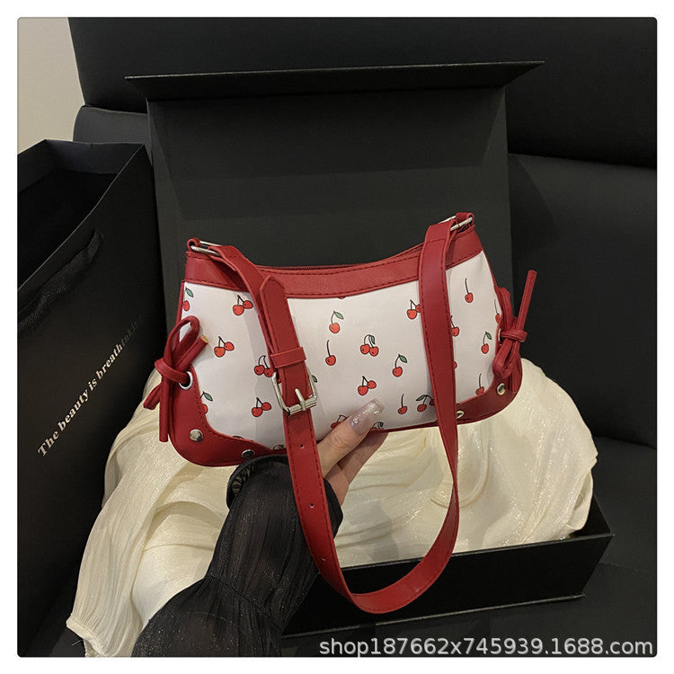 Damen Umhängetasche im fruchtigen Kirschdesign Nord Taschen