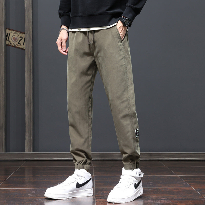 Herren Relaxed-Fit Joggerhose mit elastischem Bund, Kordelzug und Bündchen Nord Taschen