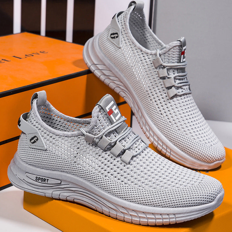 Damen Leichte Sport Sneakers mit atmungsaktivem Obermaterial und flexibler Laufsohle