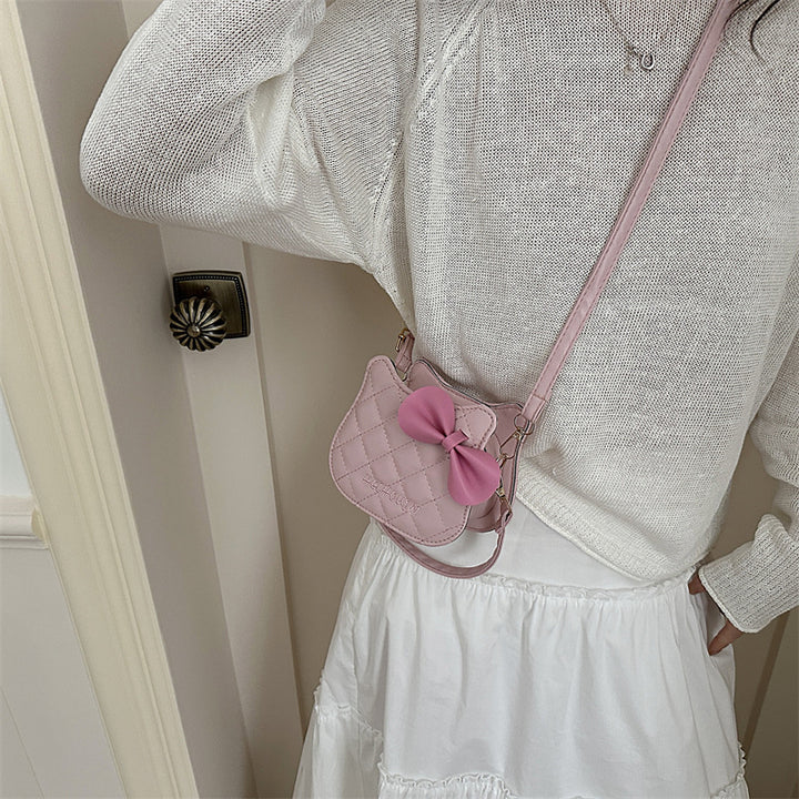 Damen Mini-Handtasche mit schickem Schleifenakzent Nord Taschen