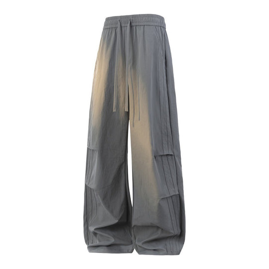 Damen Weite Lagen-Loungehose mit Cargo-Details & elastischem Tunnelzug Nord Taschen