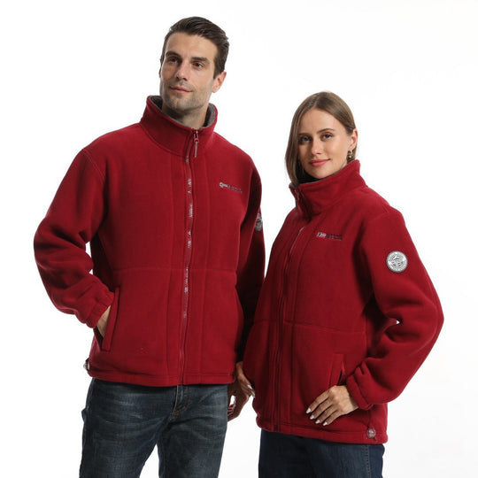 Herren Fleecejacke Nord Taschen