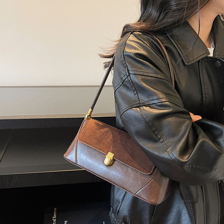 Damen Handtasche mit elegantem Klappverschluss Nord Taschen