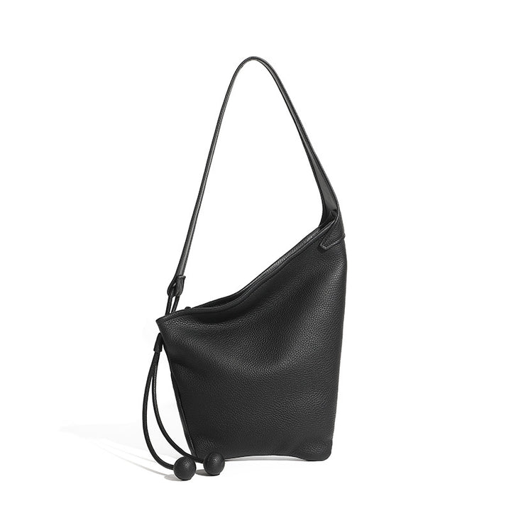 Damen Umhängetasche mit minimalistischer Form und praktischem Zugverschluss Nord Taschen