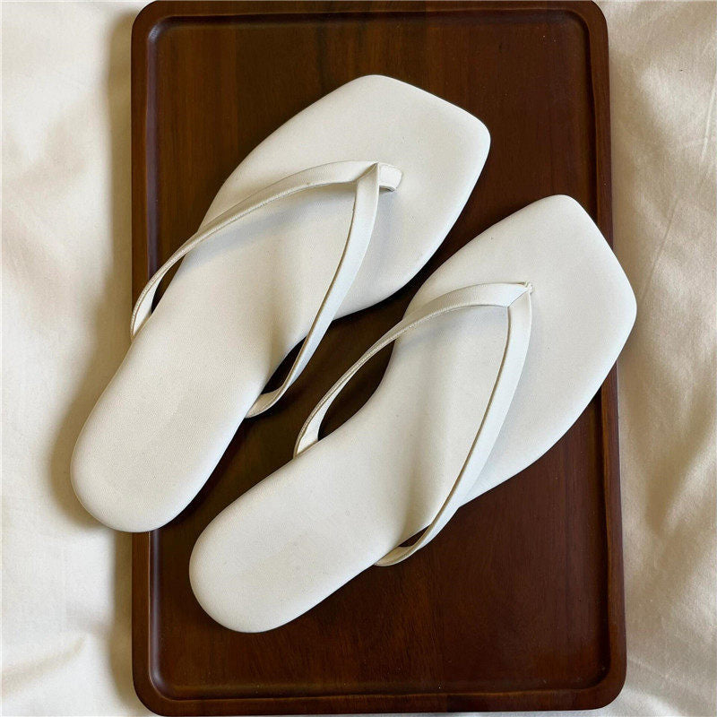 Damen Zehentrenner-Sandalen mit geschwungenem Fußbett und eleganter Riemenkonstruktion - Vittorelli