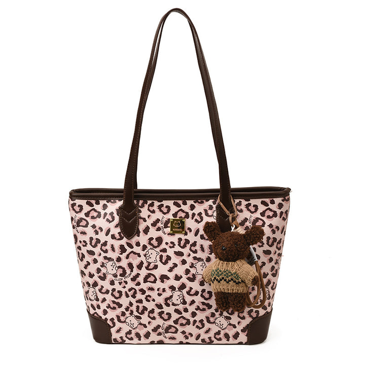 Damen Freizeit Shopper Tasche mit verspieltem Tiermotiv Nord Taschen