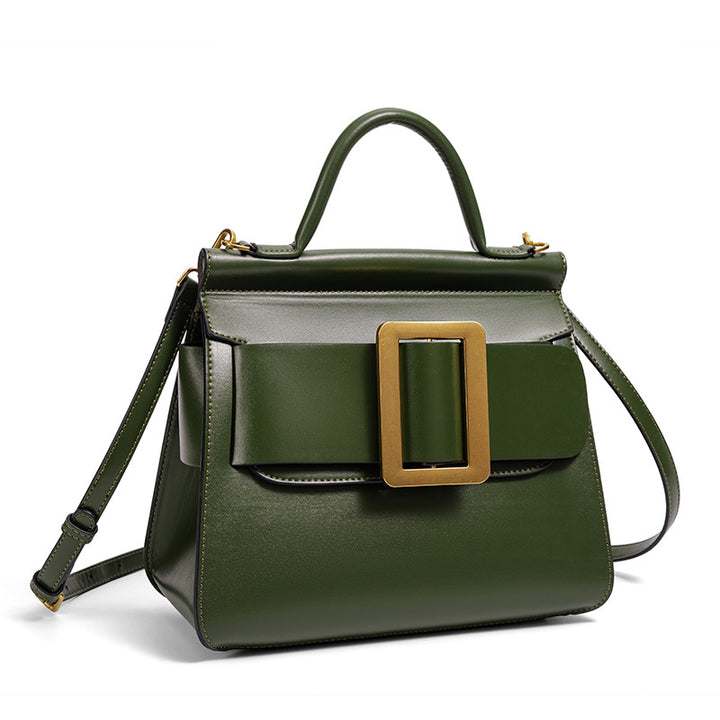 Damen Designer Crossbody Tasche mit markanter Schnallenverschluss Nord Taschen