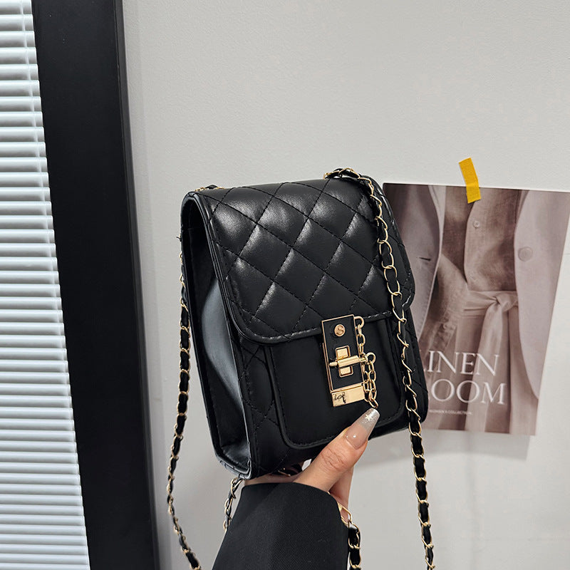 Damen Umhängetasche mit elegantem Steppdesign und praktischem Verschluss Nord Taschen