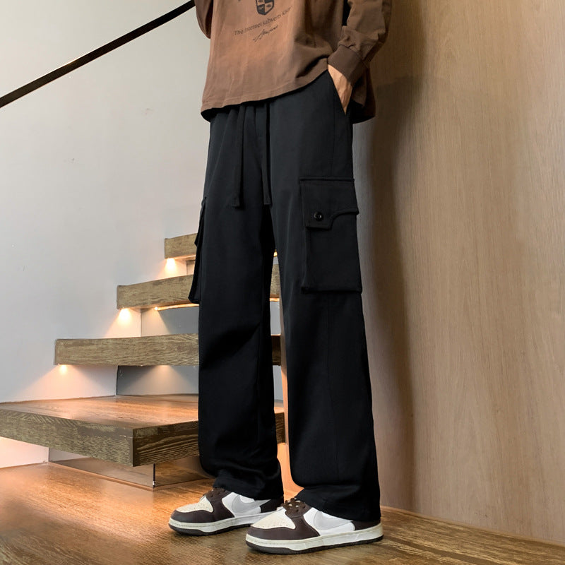 Herren Weite Cargo-Hose