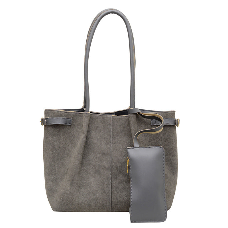 Damen modische Tragetasche aus hochwertigem Kunstleder mit abnehmbarem Mini-Organizer Nord Taschen