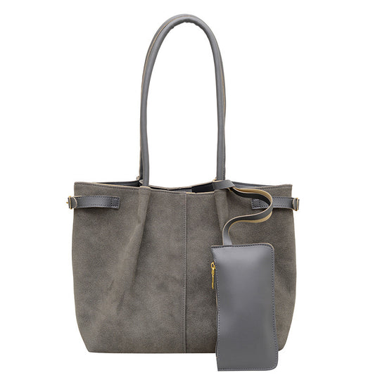 Damen modische Tragetasche aus hochwertigem Kunstleder mit abnehmbarem Mini-Organizer Nord Taschen