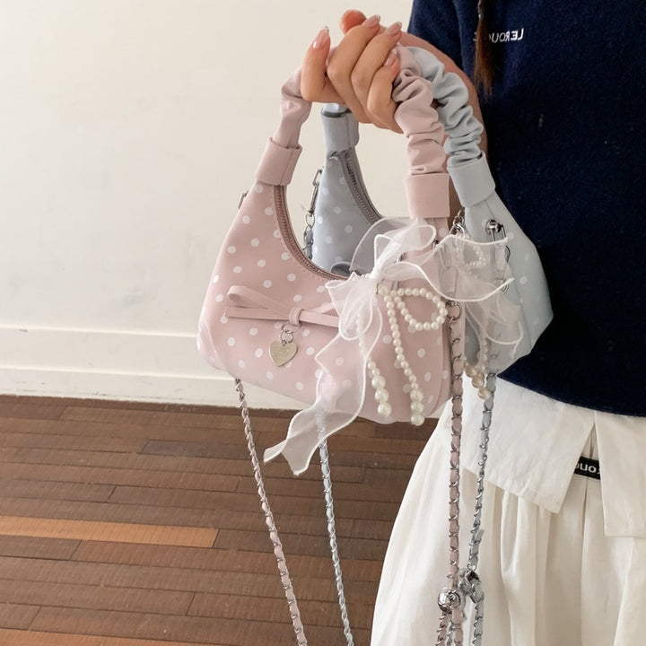 Damen Mini-Handtasche mit dekorativen Akzenten Nord Taschen