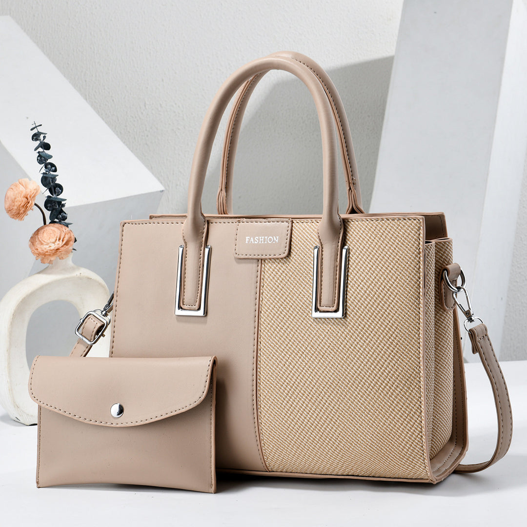 Damen modische Handtasche mit abnehmbarem Geldbeutel Nord Taschen