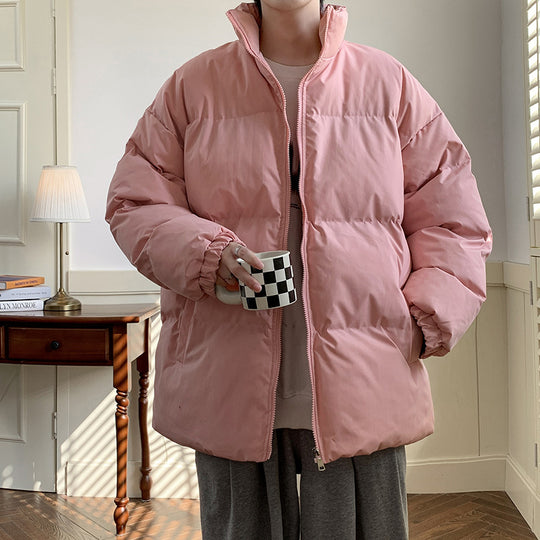 Unisex Oversize Steppjacke mit hohem Stehkragen und Thermofutter Nord Taschen
