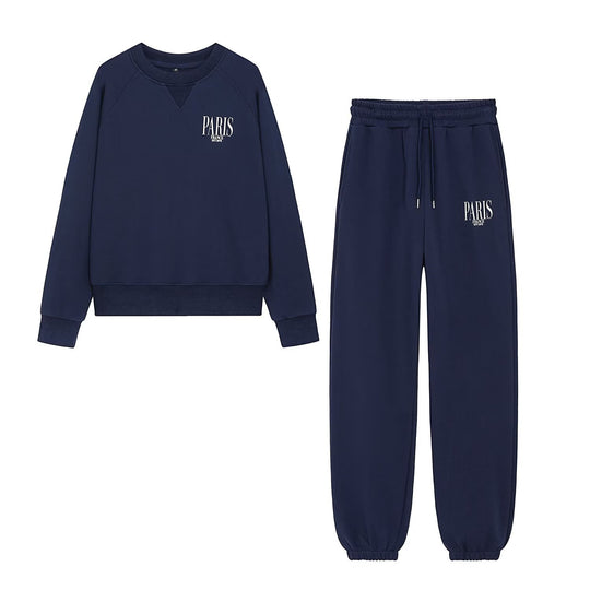 Damen Relaxte Jogginghose mit Tunnelzug, elastischem Bund und Print Nord Taschen