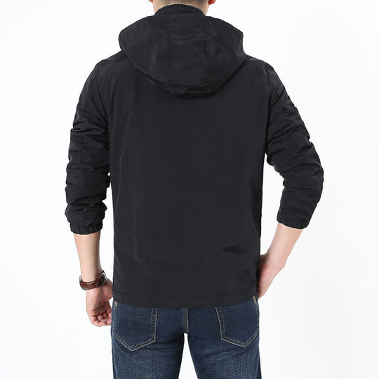 Herren leichter atmungsaktiver Fieldparka mit Mesh‑Futter und Kapuze Nord Taschen