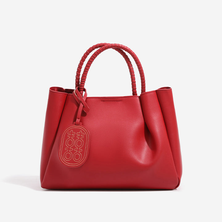 Damen Handtasche mit strukturiertem Design und besonderen Akzenten Nord Taschen