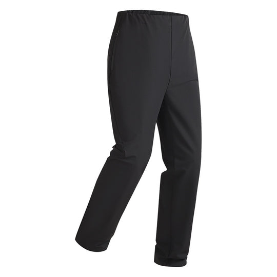 Damen Stretch-Outdoorhose mit elastischem Bund, Reißverschlusstaschen und geradem Schnitt Nord Taschen
