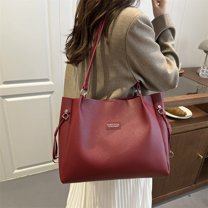 Damen elegante große Tragetasche mit verstellbaren Trageriemen Nord Taschen