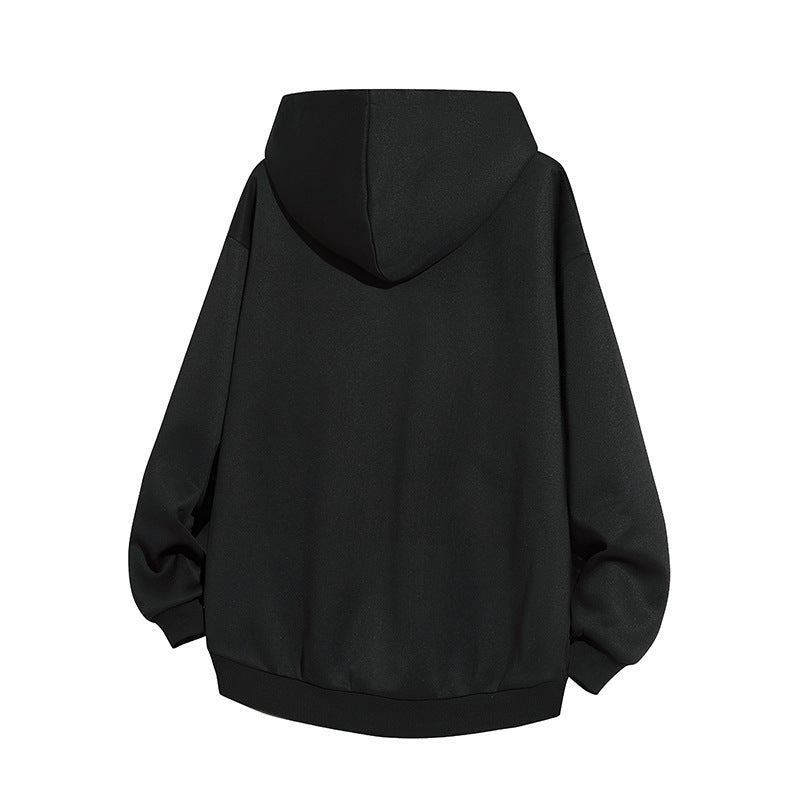 Herren Kapuzenjacke mit Teddy‑Fleece‑Futter und kariertem Kapuzeninnenfutter, durchgehendem Reißverschluss Nord Taschen