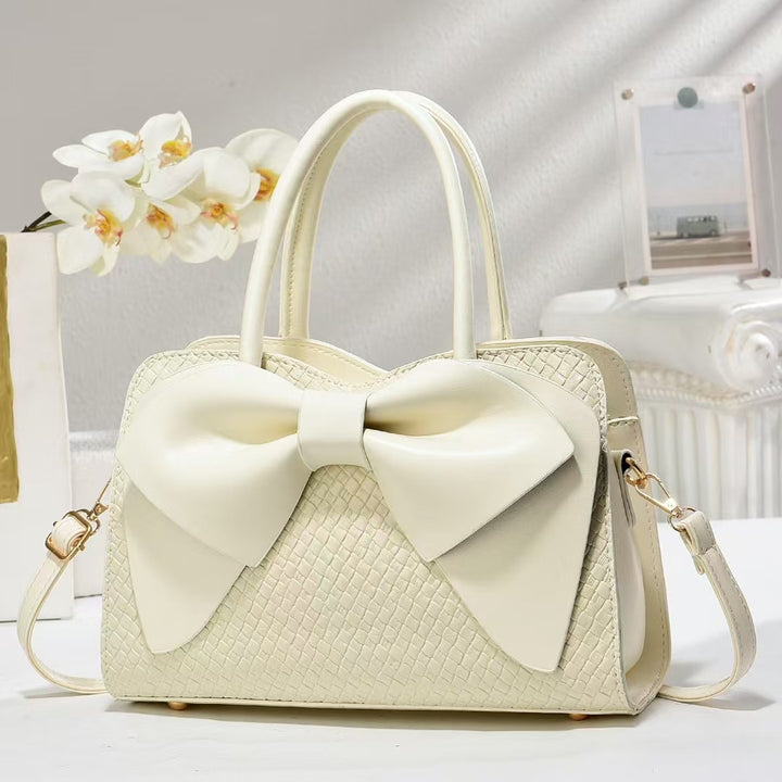 Damen elegante Handtasche mit großen Schleifenakzenten Nord Taschen