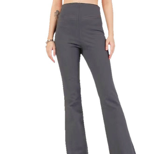 Damen Hoch geschnittene Bootcut-Hose Nord Taschen