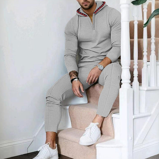 Herren Sportlicher Freizeitanzug mit modernem Kragen und praktischen Taschen Nord Taschen