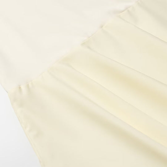Damen Maxikleid mit kurzen Ärmeln, figurumspielendem Oberteil und ausgestelltem Volant-Saum Nord Taschen