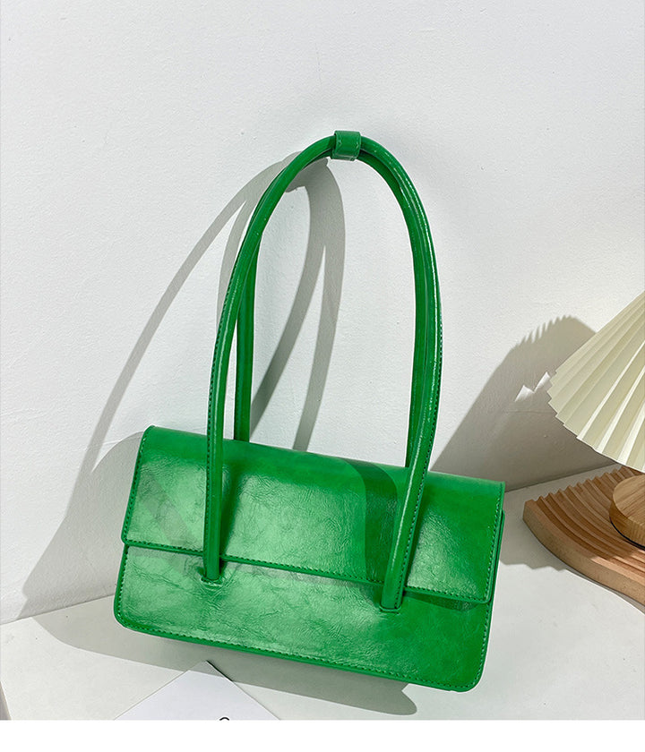 Damen Schultertasche mit elegantem Klappenverschluss und strapazierfähigem Kunstleder Nord Taschen