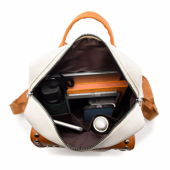 Damen modischer Backpack mit eleganten Nietenakzenten Nord Taschen