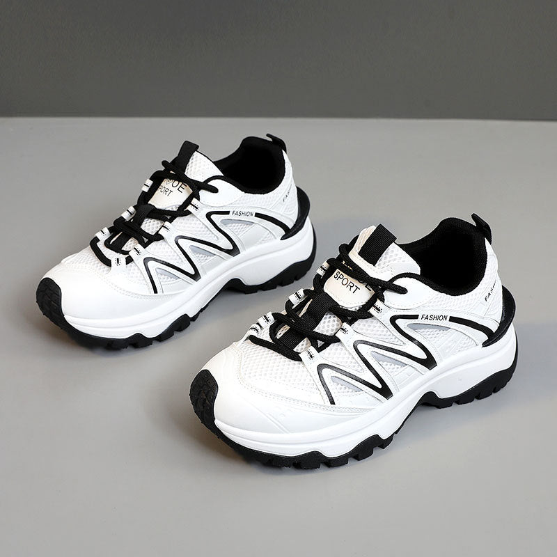 Damen Sportliche Wanderschuhe mit atmungsaktiver Mesh-Oberfläche und rutschfester Laufsohle Nord Taschen