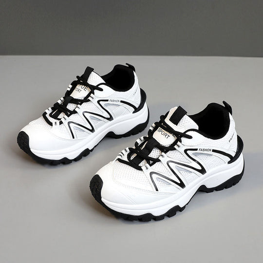 Damen Sportliche Wanderschuhe mit atmungsaktiver Mesh-Oberfläche und rutschfester Laufsohle Nord Taschen
