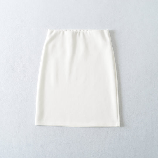 Damen Figurnaher Jersey-Bleistiftrock mit hohem Bund und stretchigem Komfortmaterial Nord Taschen