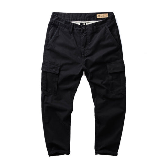 Herren Cargo-Hose mit taperter Passform, Utility-Taschen und verstärkten Nähten Nord Taschen