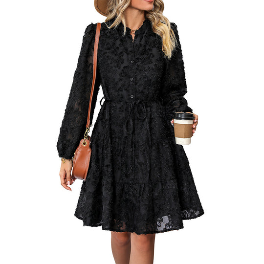 Damen Blusenkleid mit Rüschen Nord Taschen