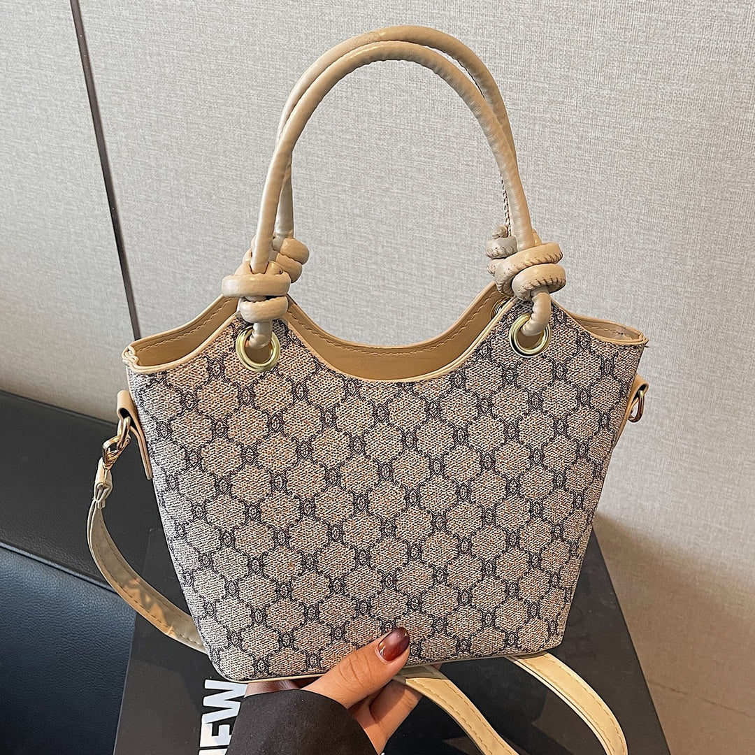 Damen Designer Handtasche mit strukturiertem Muster Nord Taschen