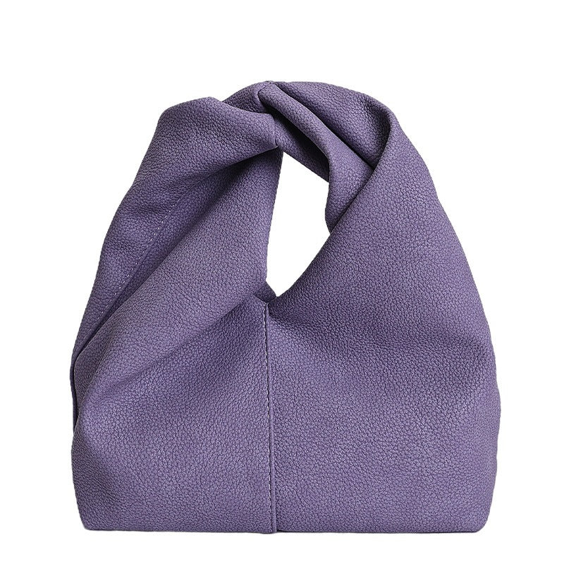 Damen Hobo-Tasche aus hochwertigem Kunstleder mit einzigartigem Knoten-Design Nord Taschen