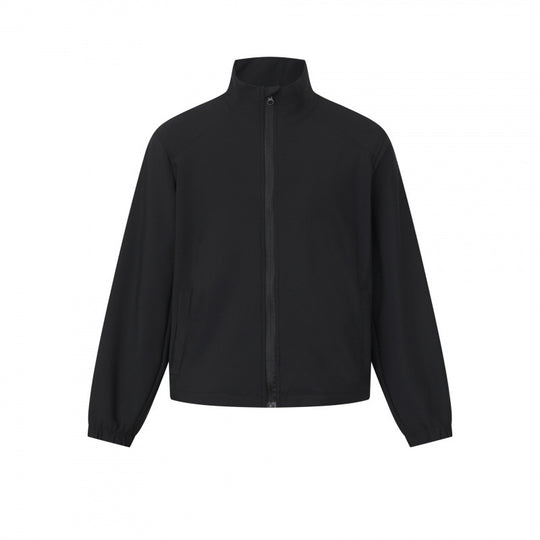 Unisex Leichte technische Kurzblousonjacke mit Stehkragen, verdecktem Reißverschluss und elastischen Bündchen Nord Taschen